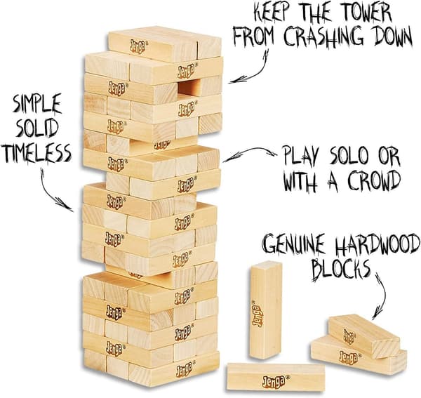Hasbro Originals: Jenga Classic Game
