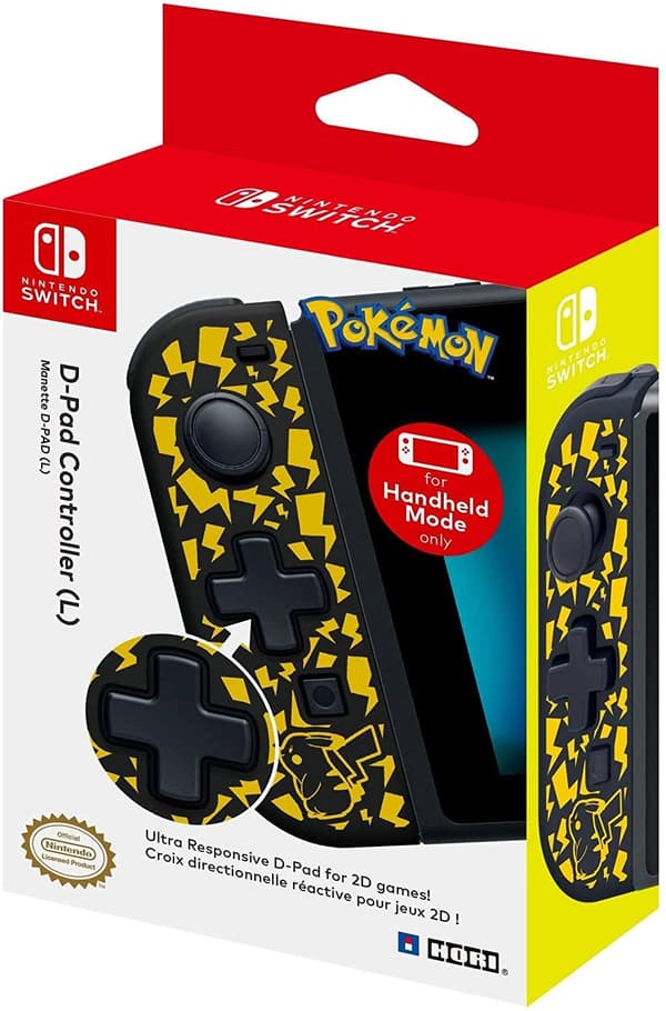 Hori Nintendo Switch D-Pad Controller (Left L) - Officially Licensed By Nintendo - Nintendo Switch
