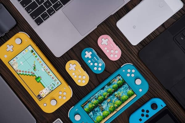 8Bitdo Zero 2 Bluetooth Gamepad Keychain Sized Mini Controller for Switch, Windows, Android, macOS & Raspberry Pi