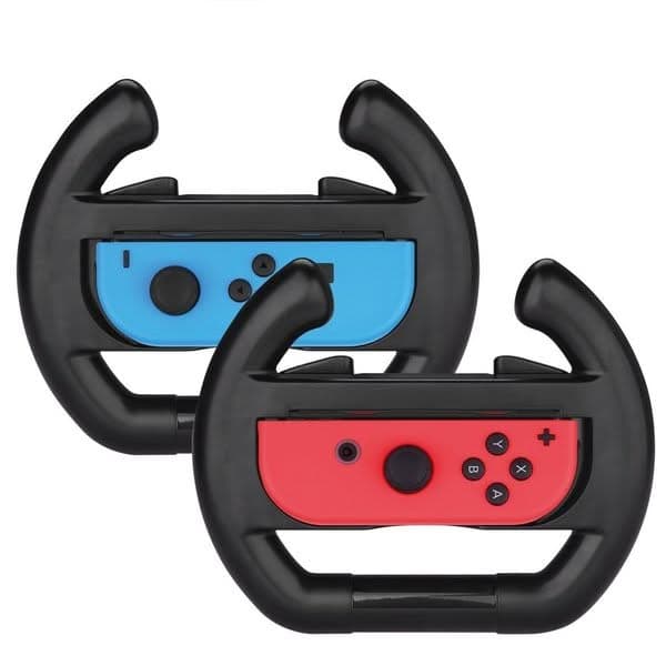 DOBE Nintendo Switch Joycon Steering Wheel - 2-Pack - Joycon Handle Racing Wheel Grip - Switch OLED & Gen 1/2