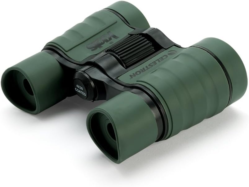 CELESTRON KIDS 4X30MM ROOF BINOCULAR - Childrens Pocket Binoculars