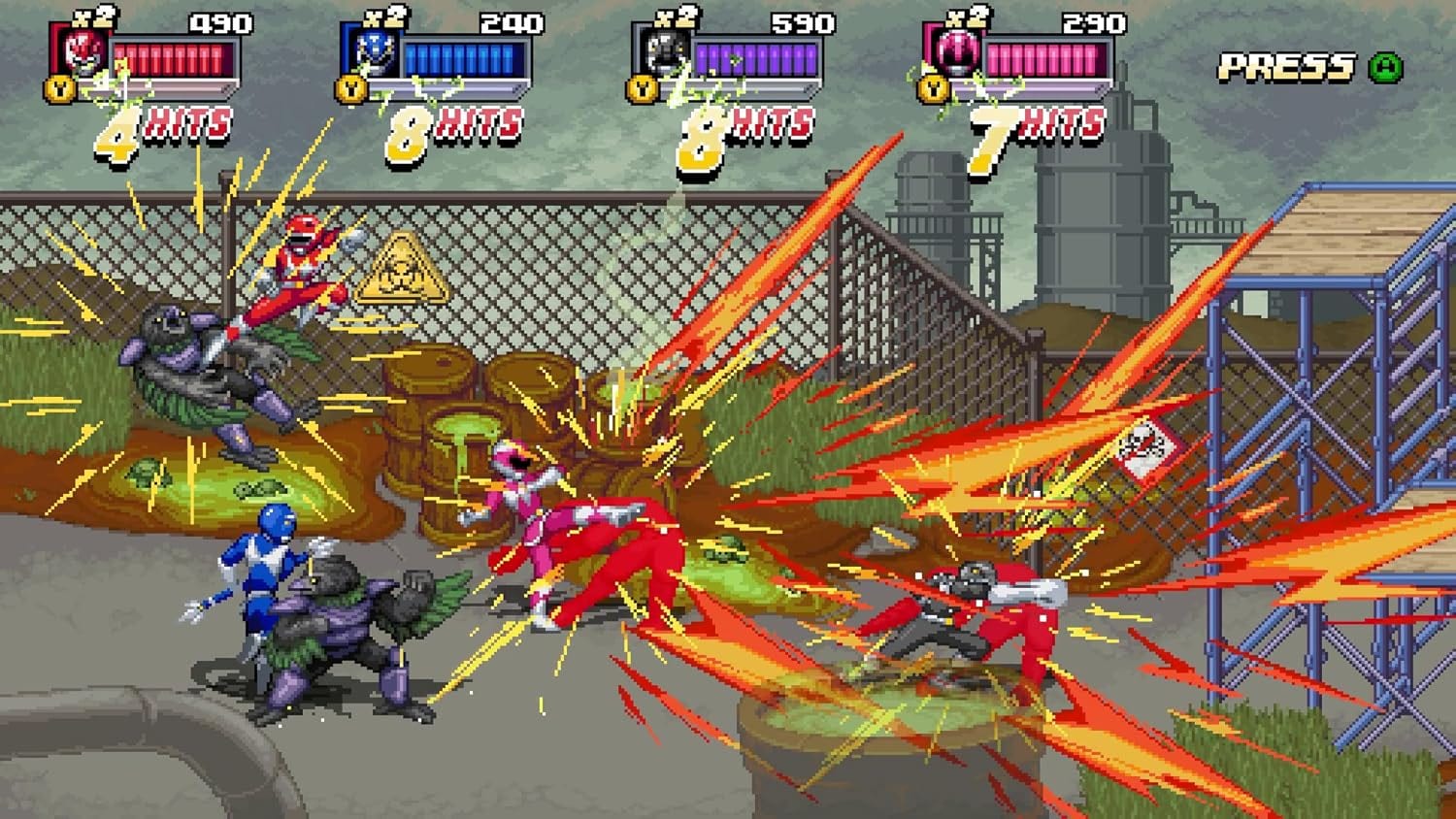 Mighty Morphin Power Rangers: Rita’s Rewind - Nintendo Switch - Retro - Multiplayer Online and Co-op Game