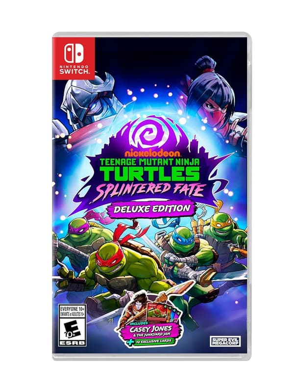 Teenage Mutant Ninja Turtles: Splintered Fate Deluxe Edition - Nintendo Switch - Multiplayer Action Game
