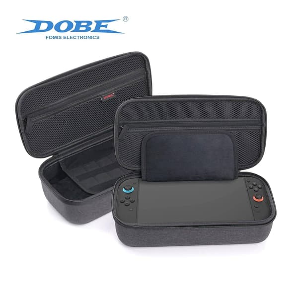 Storage case for Nintendo Switch 2 with FREE cartridge holder,EVA hard-shell NS2 game console bag