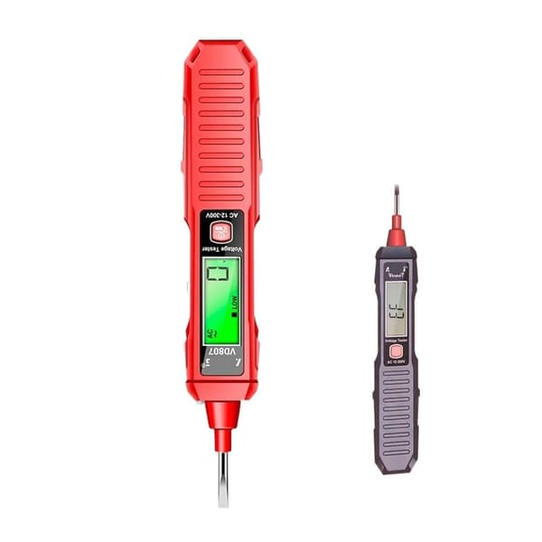 Safebros VD807 Digital Voltage Detector Test Pen AC 24-300V Portable Screwdriver Indicator NCV Pen Tool