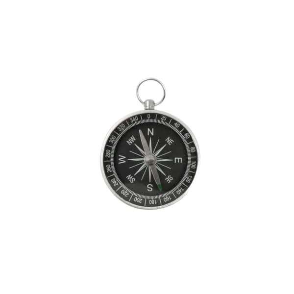 Safebros Compass Hiking Survival Aluminum Alloy G44 Lightweight Keychain Portable Mini Outdoor Camping Wild Navigation Instrument Pocket Pointing Guide Tool Emergency Travel Kids