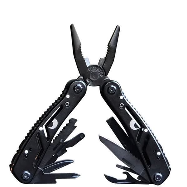 ALMIGHTY EAGLE Stainless Steel Portable Folding Pliers Multi-Tool Pocket Knife Serrated Jaw Surface OEM Customizable Factory