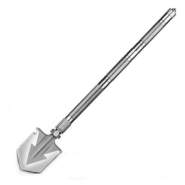Safebros Folding Shovel Multi-Functional Camping Survival Tool with Carrying Bag for Digging, Trenching, Hiking, Gardening, Emergency, Outdoor Activities