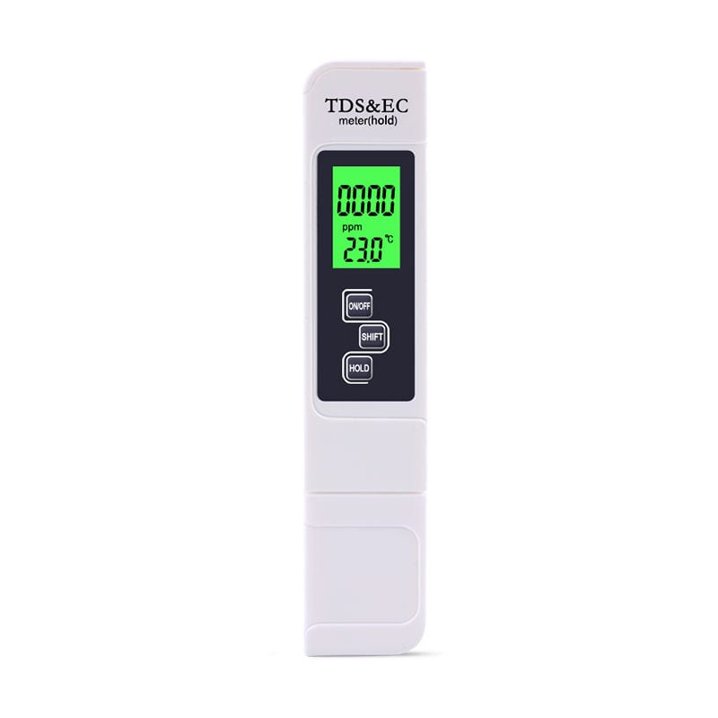 Safebros 3 in 1 TDS Meter, EC/TDS/Temperature, Water Tester for Drinking Water, RO/DI, Water Hardness Tester Digital, 0-999 PPM for Aquarium, Pool, Tank