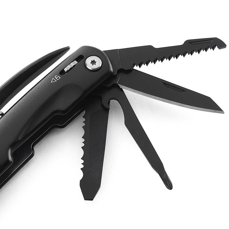 Safebros PF17 Multi-functional Knife Pliers Hammer Folding Portable Aluminum Claw Hammer Multi-Purpose Emergency Tool