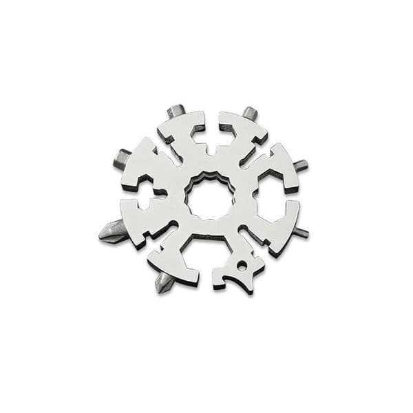Household Emergency Repair Wrench Multifunctional Combination Tool Black Portable Snowflake Universal Wrench