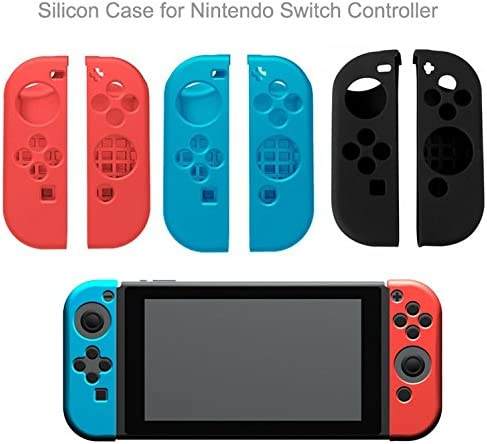 Silicone Protective Skin Soft Shell Case Sleeve Cover for Nintendo Switch Joy-Con Controller