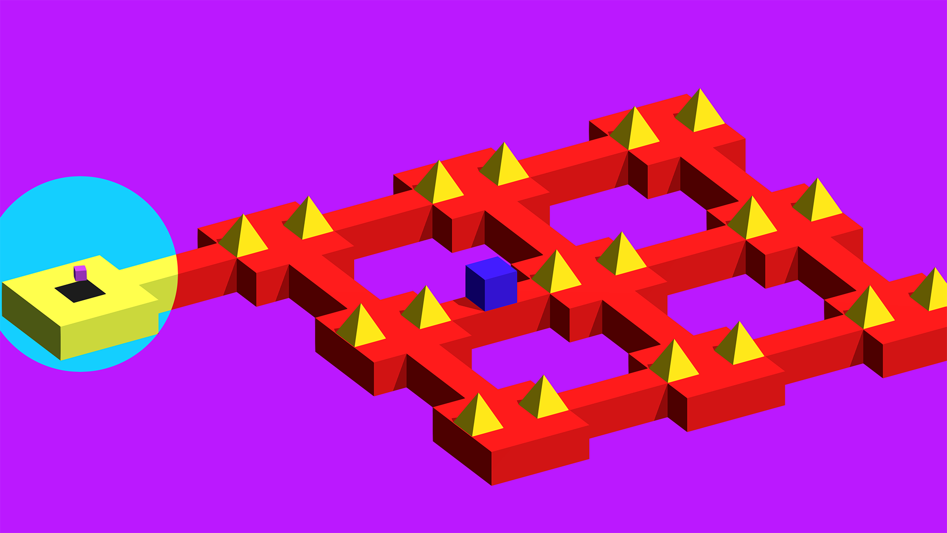Vectronom - 3D Puzzle solving Brain Teaser Arcade Nintendo Switch Game