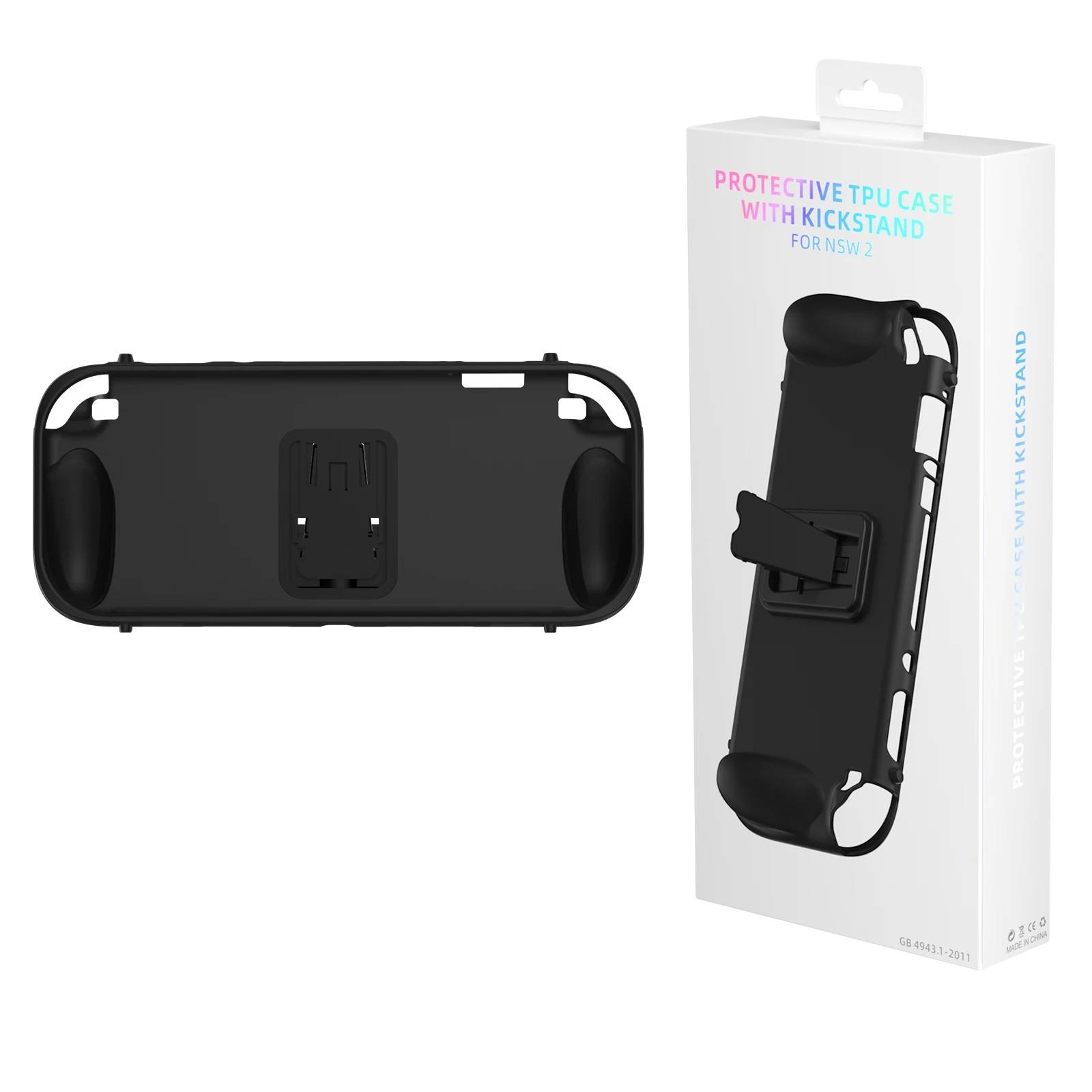 Nintendo Switch 2 Protective Case,NS2 Ultra-Slim Shockproof TPU Cover Anti-Slip